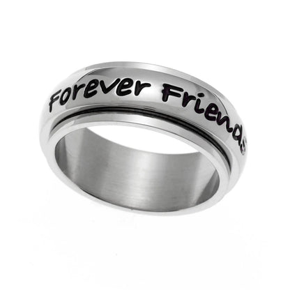 Always Sisters Spinner Ring