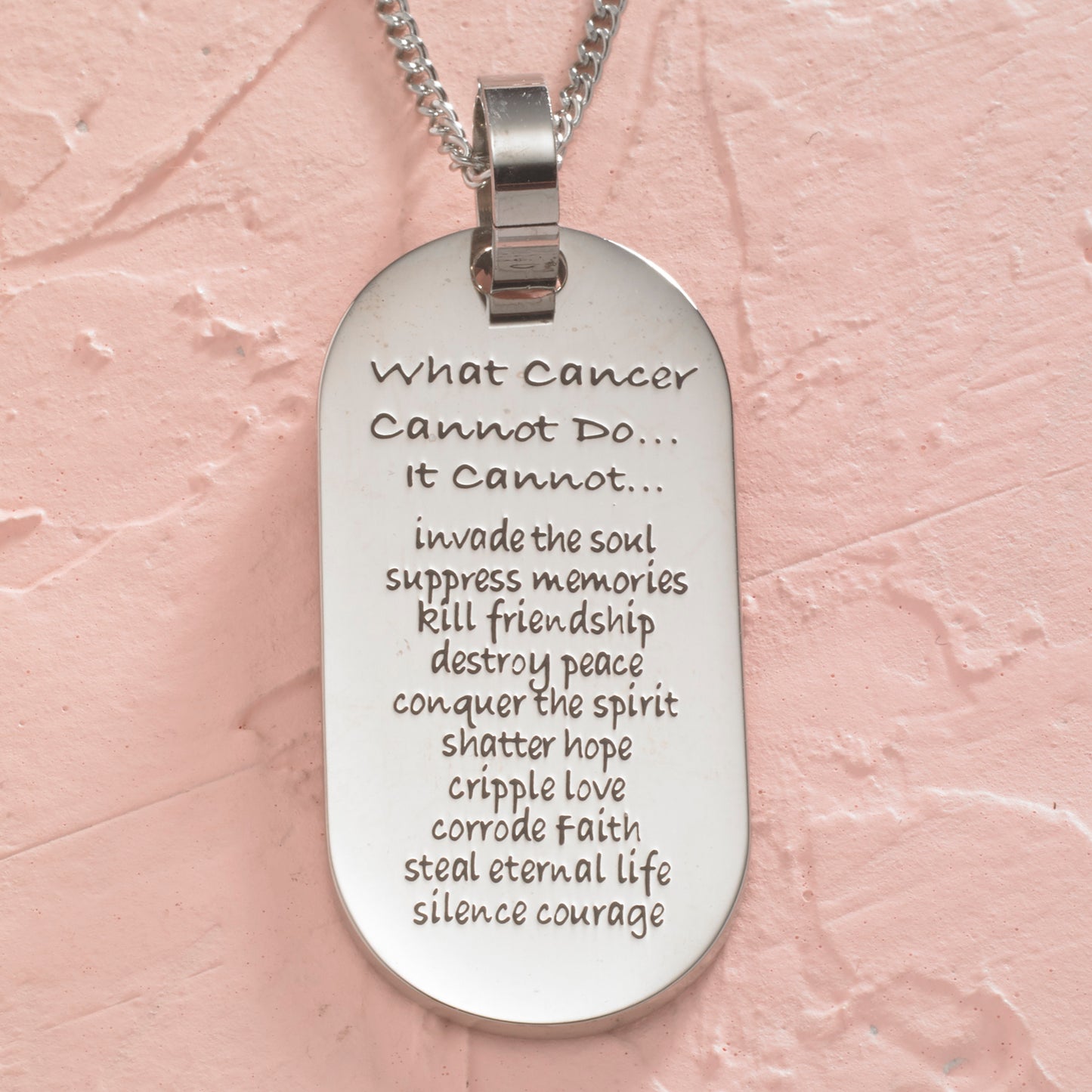 What-Cancer-Cannot- Do-Dog- Tag-Pendant-Necklace