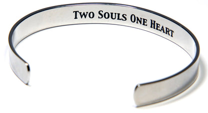 Two Souls One Heart Two-Souls-One-Heart-Cuff-BraceletCuff Bracelet