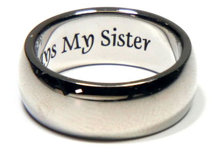 Domed Always Sisters Ring