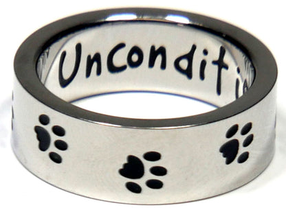 Unconditional Love Dog Ring