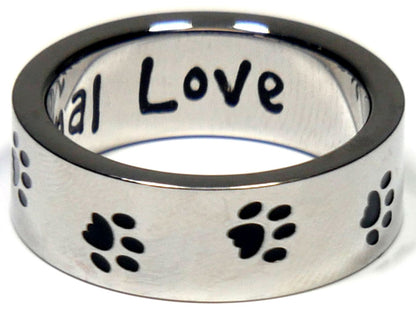 Unconditional Love Dog Ring