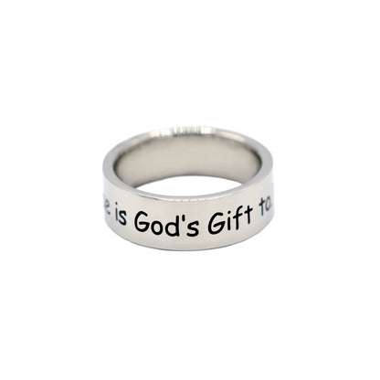 A Horse is Gods Gift to Women Equestrian Ring Jewelry for the Pet Owner