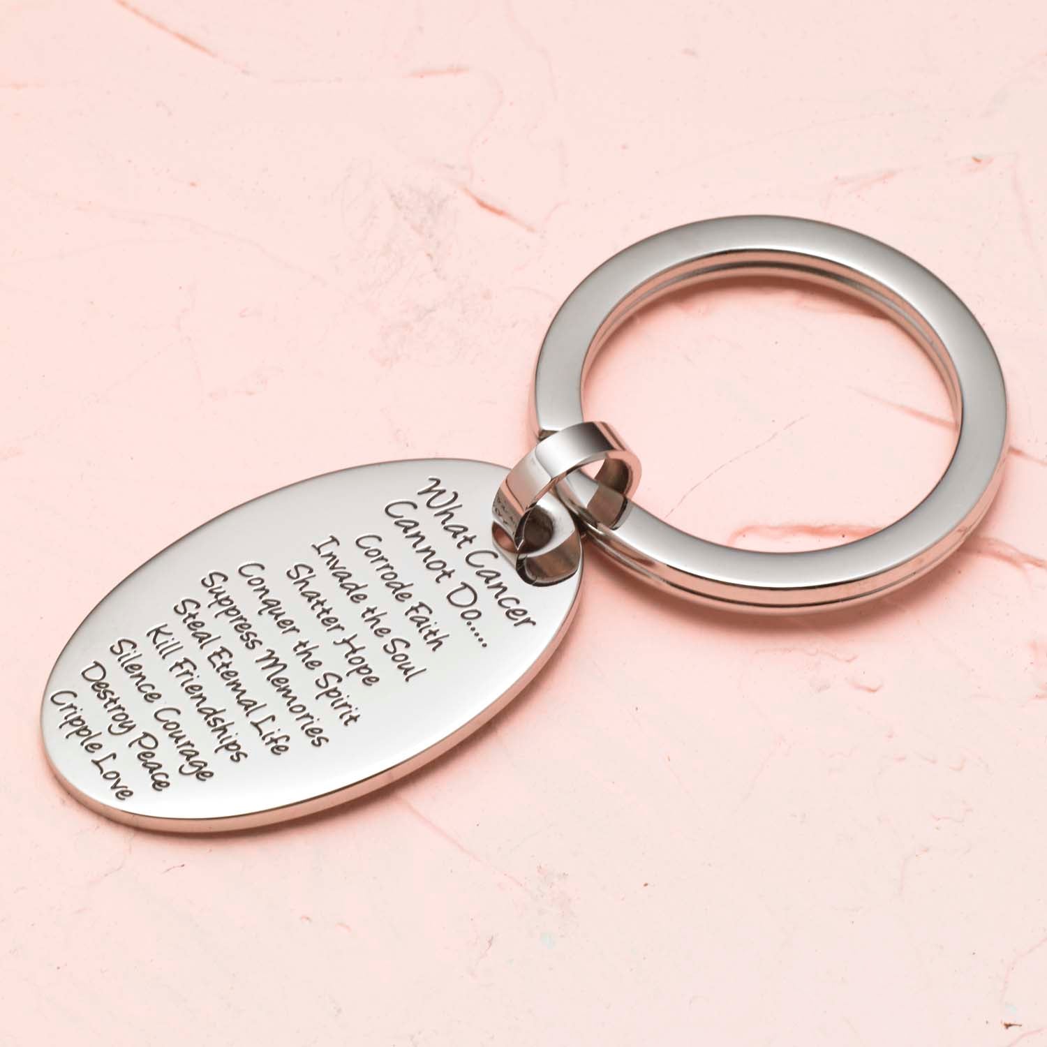 What-Cancer-Cannot-Do-Oval-Key-Ring