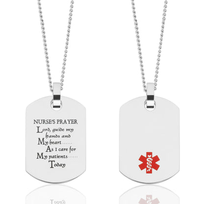 Nurse's-Prayer-Dog-Tag-Pendant-Necklace