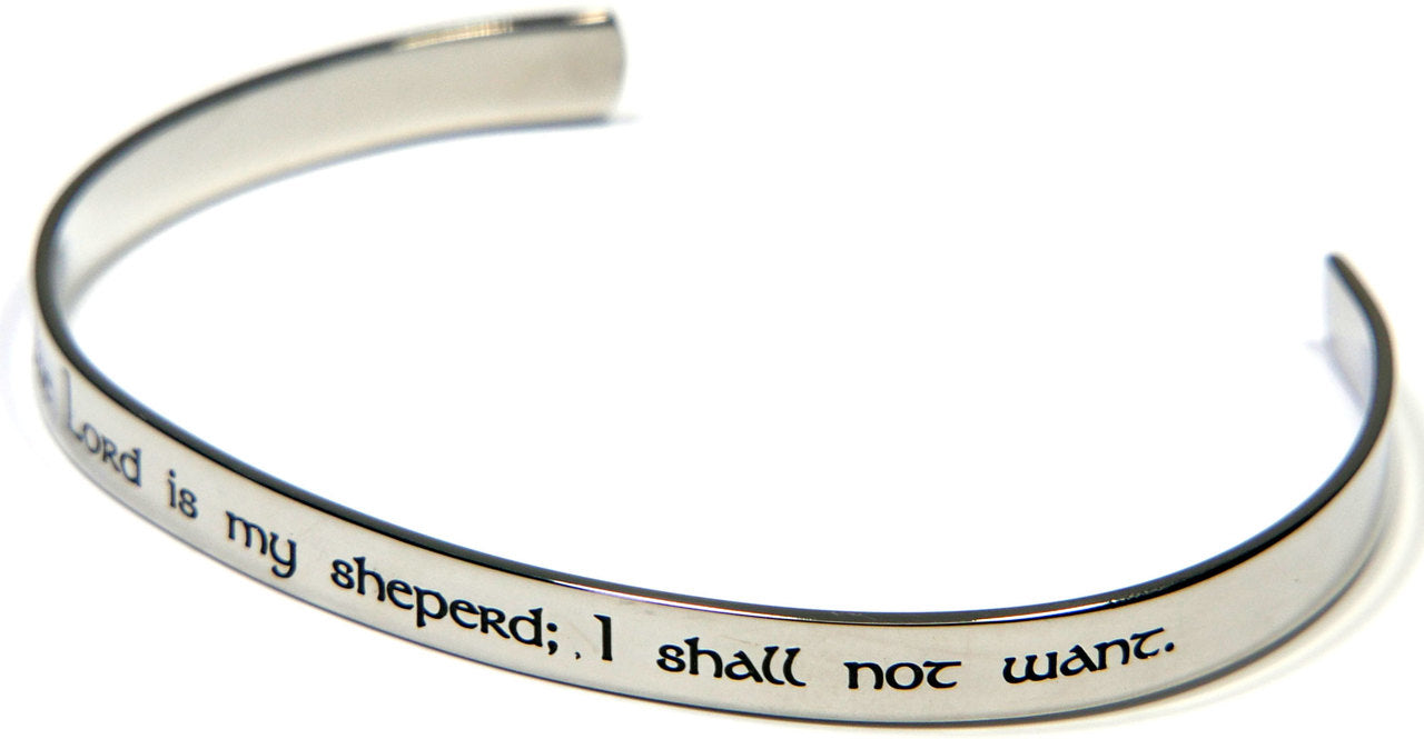 PSALM:23 Cuff Bracelet