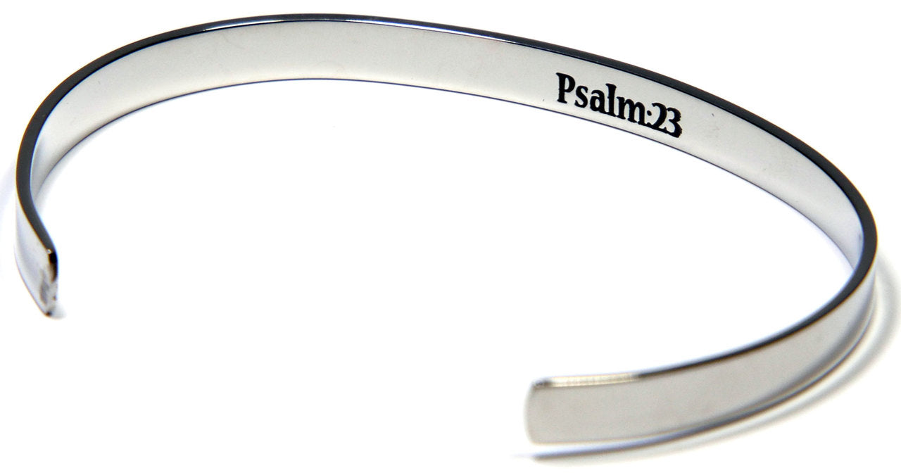 PSALM:23 Cuff Bracelet