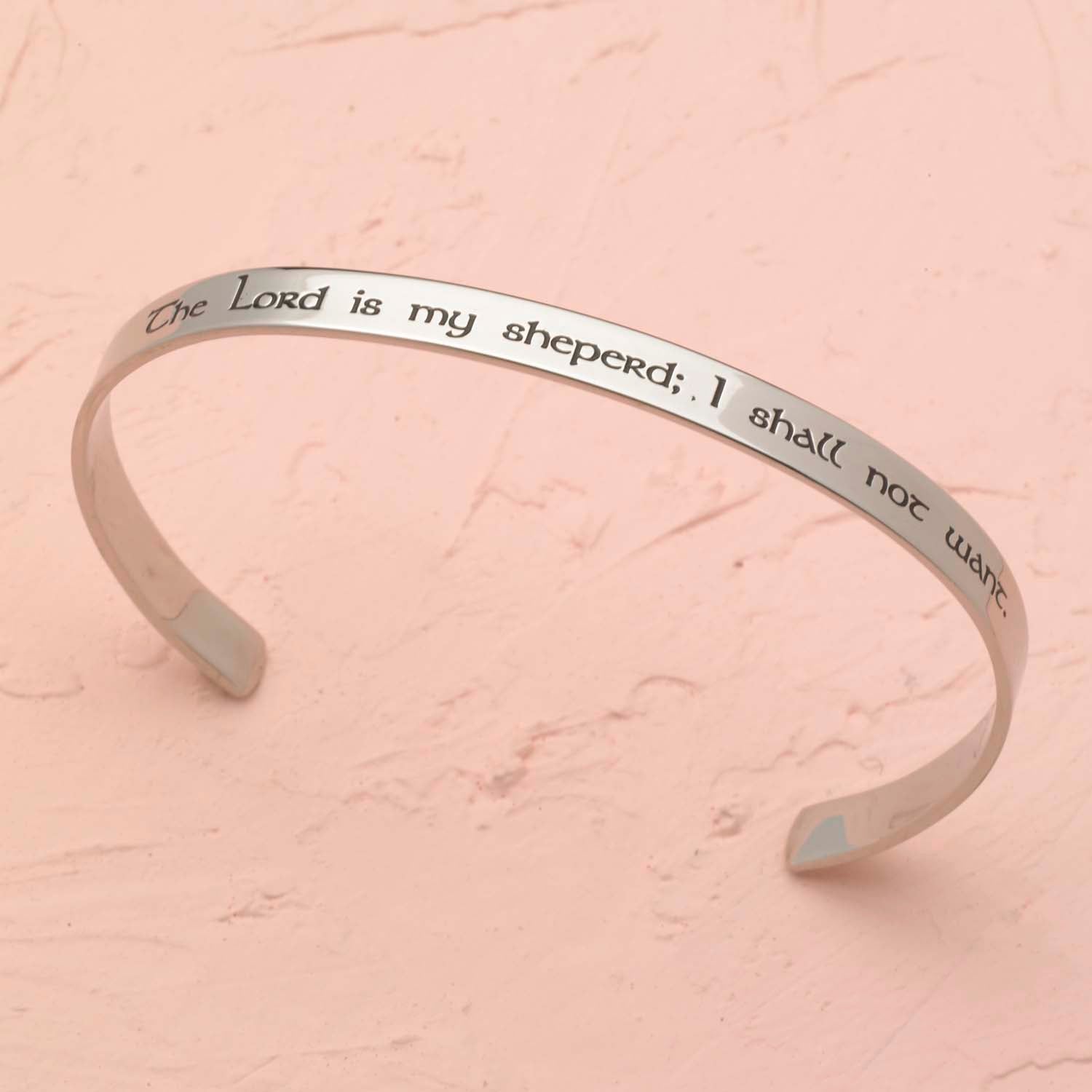 PSALM:23 Cuff Bracelet