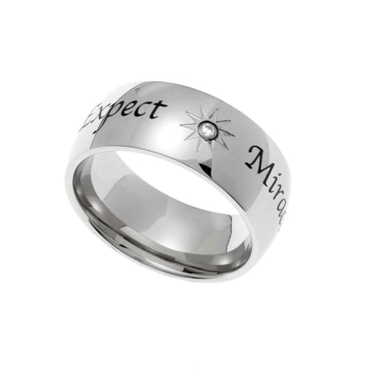 Expect Miracles Ring