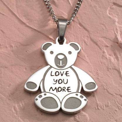 Love-You-More-Teddy-Bear-Pendant-Necklace