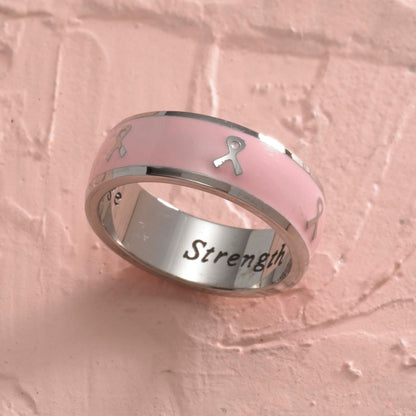 Pink-Enamel-Courage-Strength-Serenity-Ring