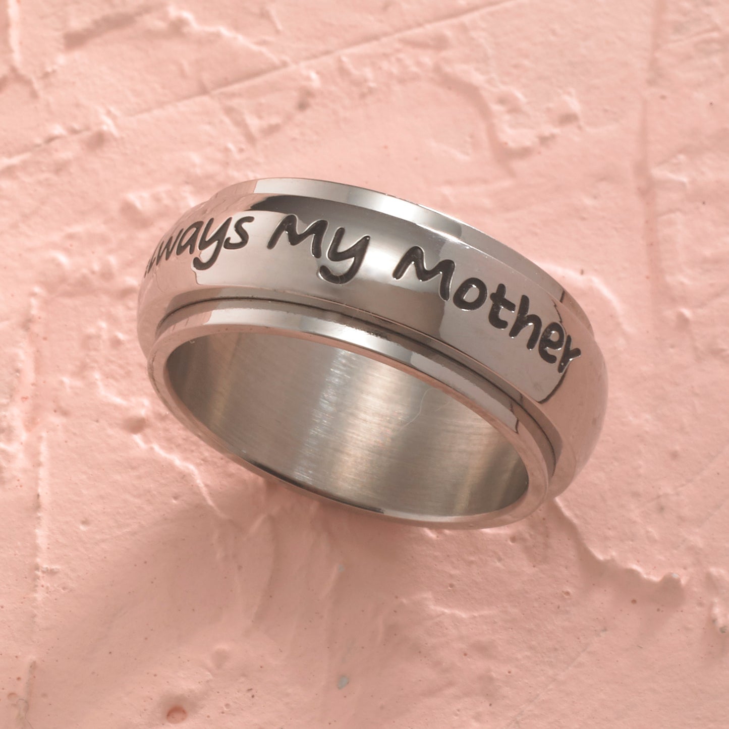 Always My Mother Spinner Ring