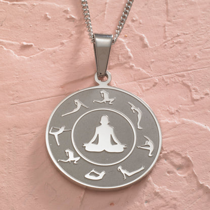 Yoga Pendant Necklace