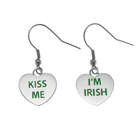 Kiss Me, I'm Irish Earrings