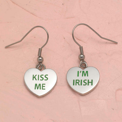 Kiss Me, I'm Irish Earrings