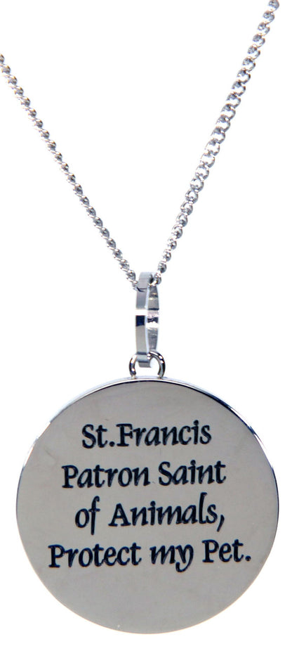 Saint Francis Pendant Necklace