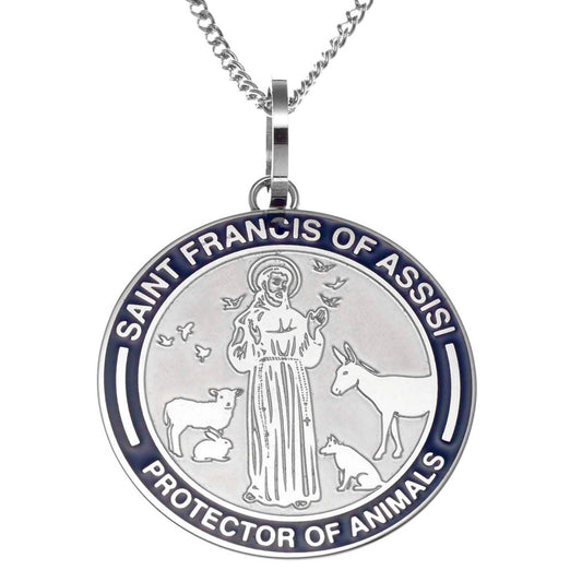 Saint Francis Pendant Necklace