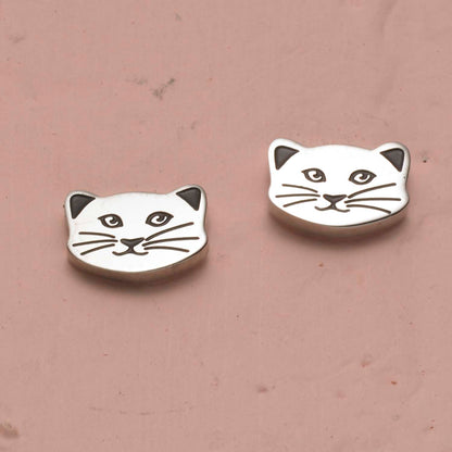 Cat Face Earrings