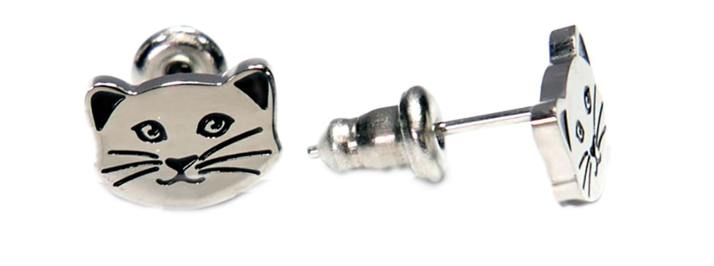 Cat Face Earrings