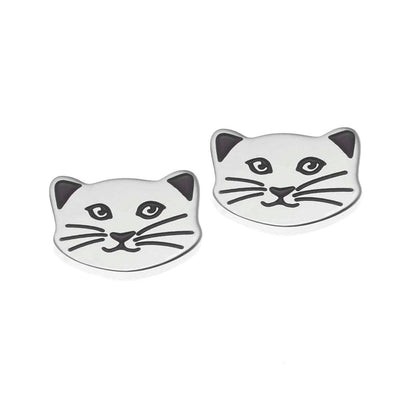 Cat Face Earrings