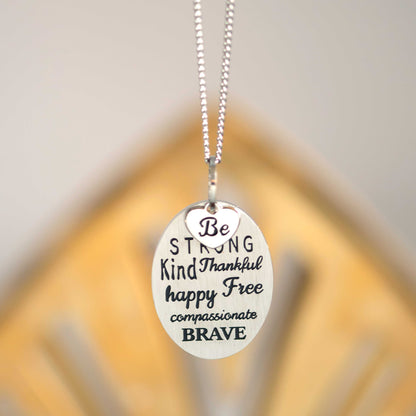 Be Pendant Necklace Pendants 25 Joyful Sentiments