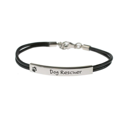 Dog Rescuer Bracelet Bracelets 20 Joyful Sentiments