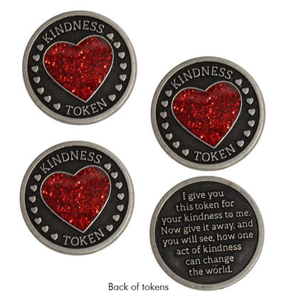 Heart Kindness Tokens, Set of 3 Shop All 7.99 Joyful Sentiments