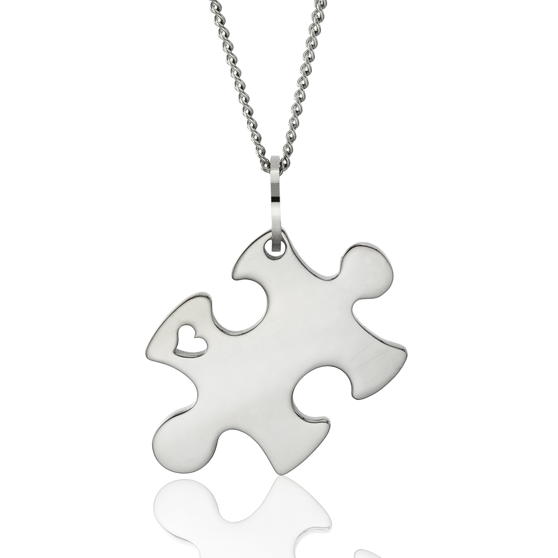 autism awareness jewelry-puzzle necklace