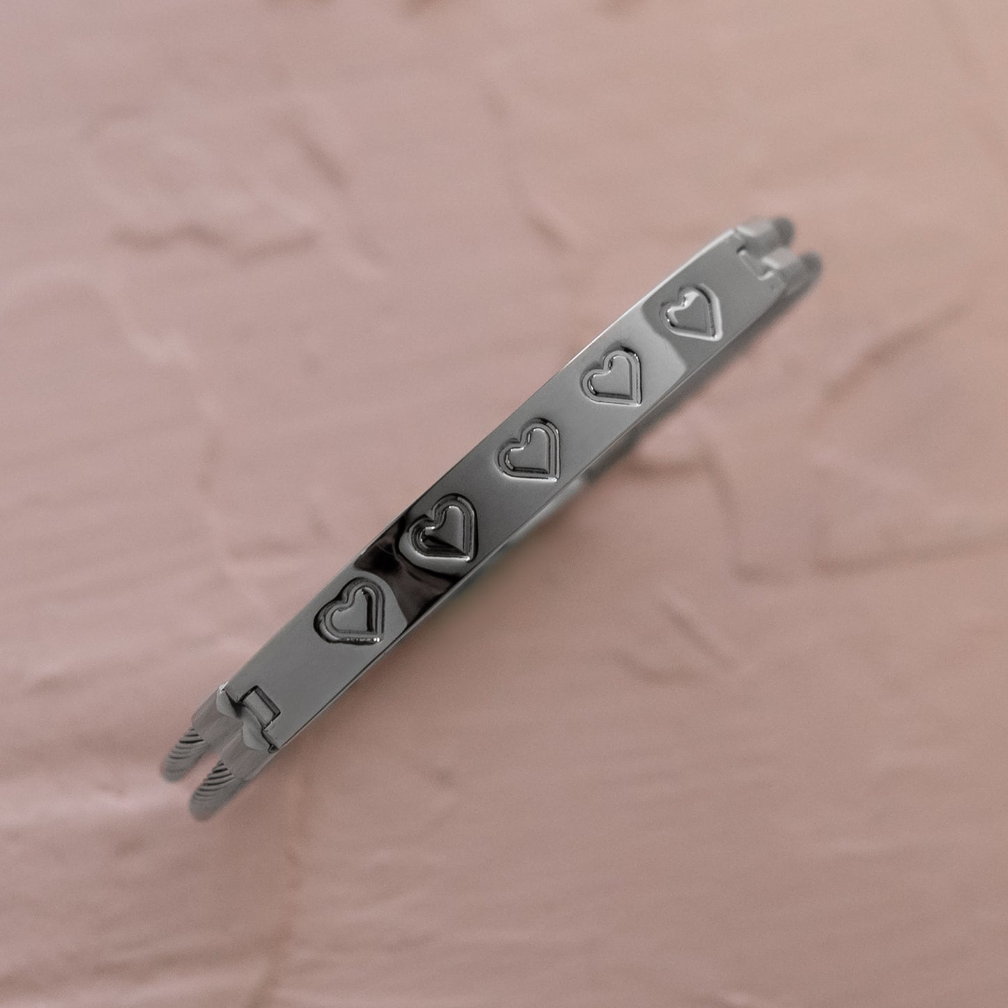 Etched-Heart-Bracelet-fold-over-clasp