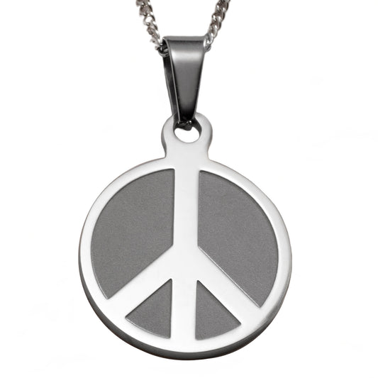 Peace Symbol Pendant Necklace