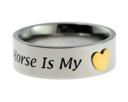 My Horse is My Heart Ring