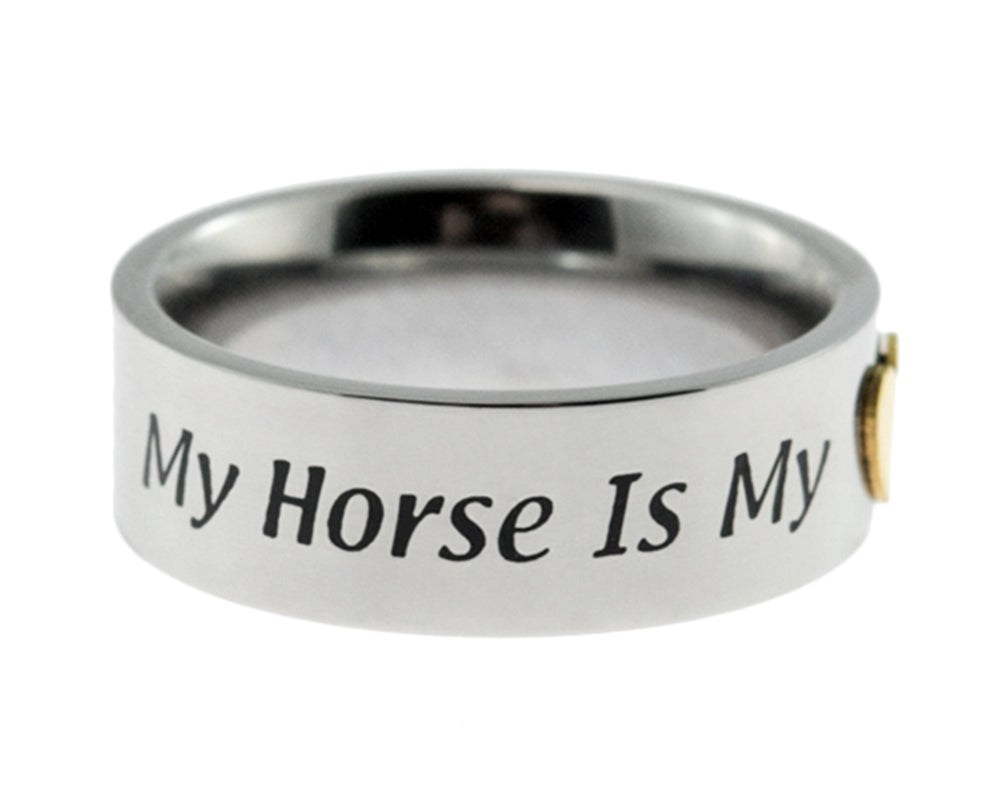 My Horse is My Heart Ring