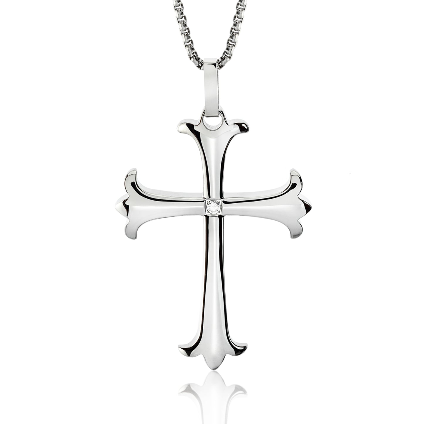 cross necklace-cross jewelry-religious jewelry