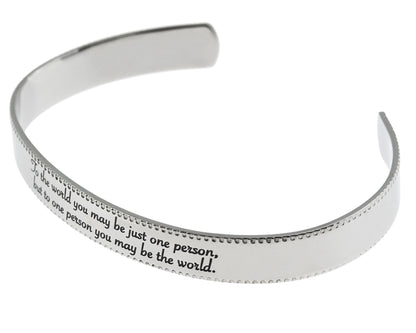 You Mean The World Cuff Bracelet