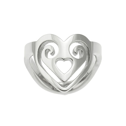 Heart-Shaped-Scroll-Thumb-Ring