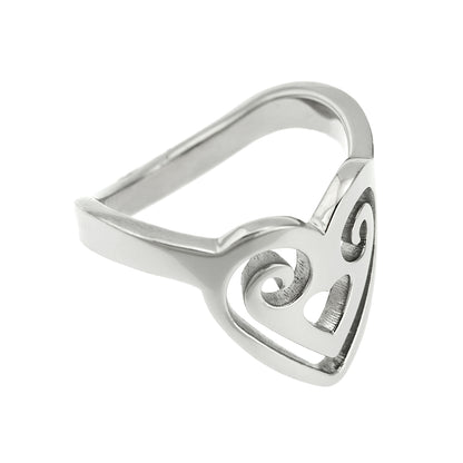 Heart-Shaped-Scroll-Thumb-Ring