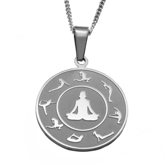 Yoga Pendant Necklace