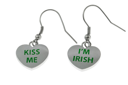 Kiss Me, I'm Irish Earrings