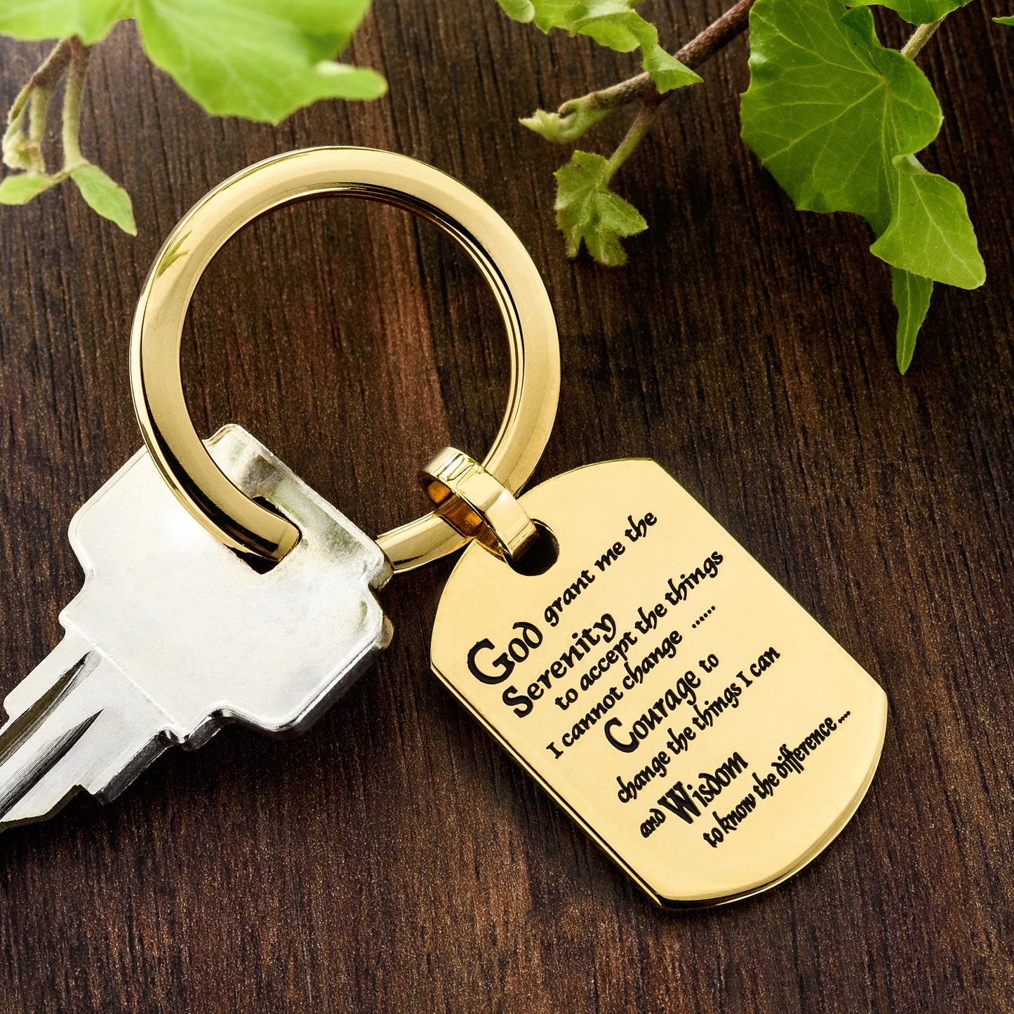 serenity prayer -prayer keyring-prayer keyring