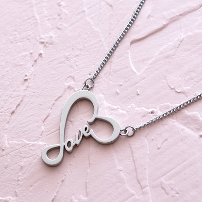 script-love-pendant-necklace-heart