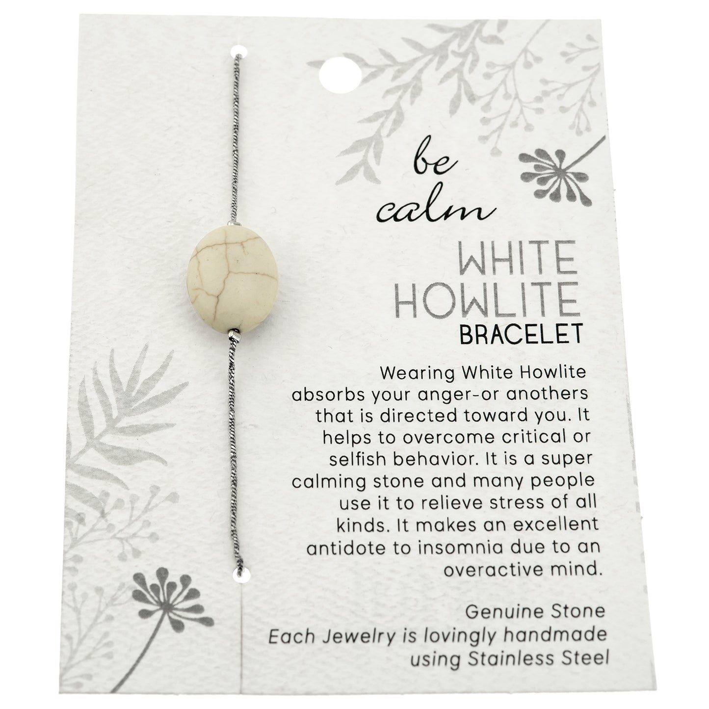 stainless-steel-white-howlite-genuine-stone-bracelet