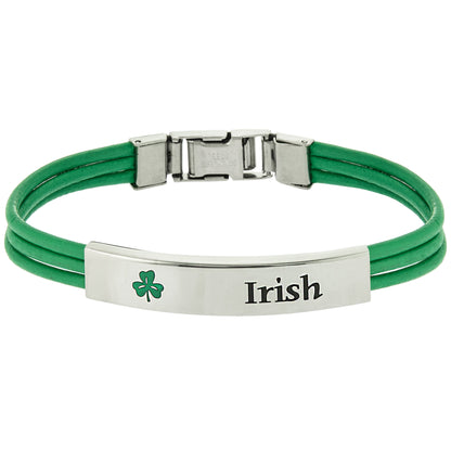 bracelet-irish bracelet-celitic jewelry-green irish jewelry