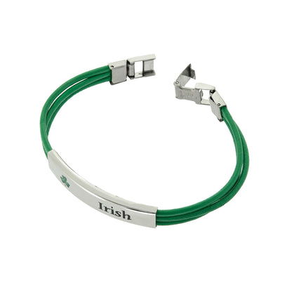 bracelet-irish bracelet-celitic jewelry-green irish jewelry