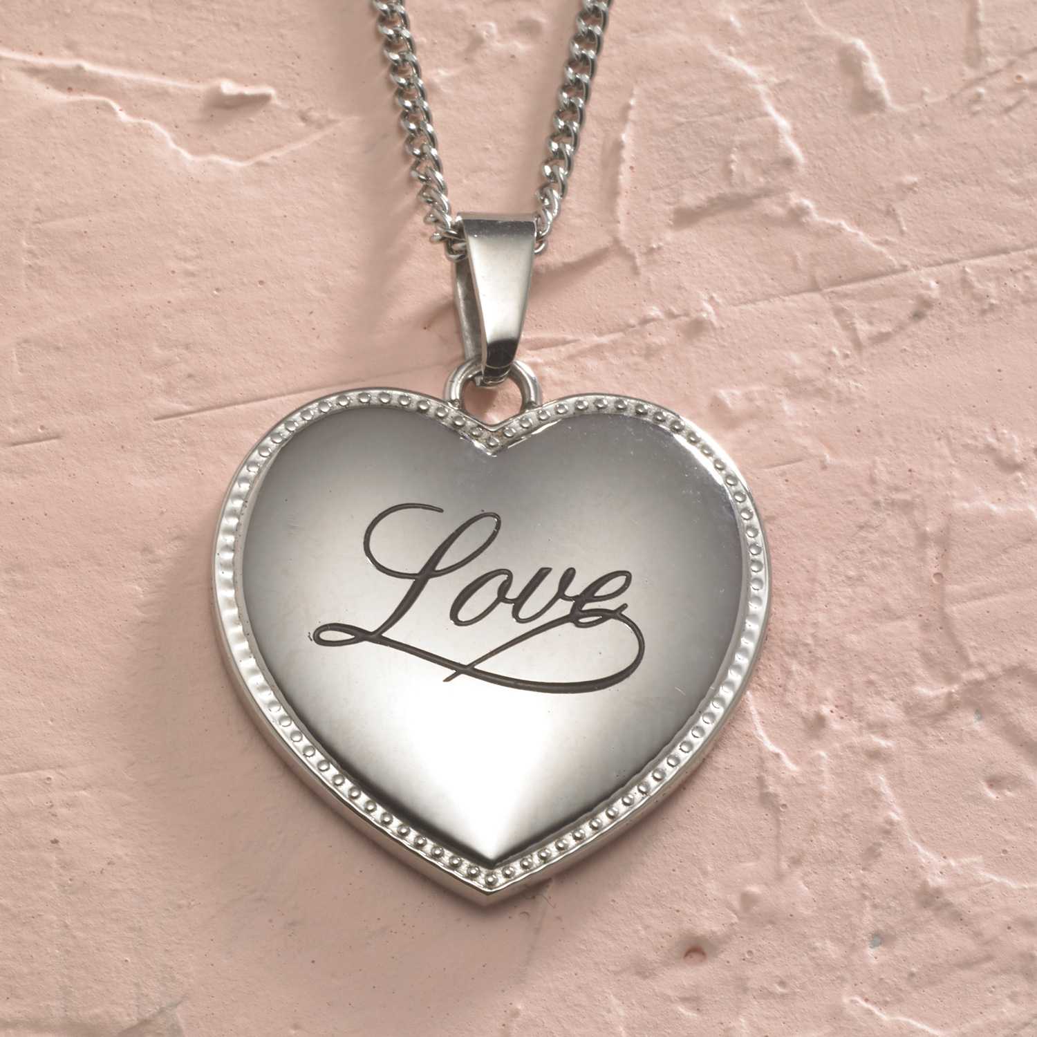 Love Heart Pendant Necklace Pendants 23 Joyful Sentiments