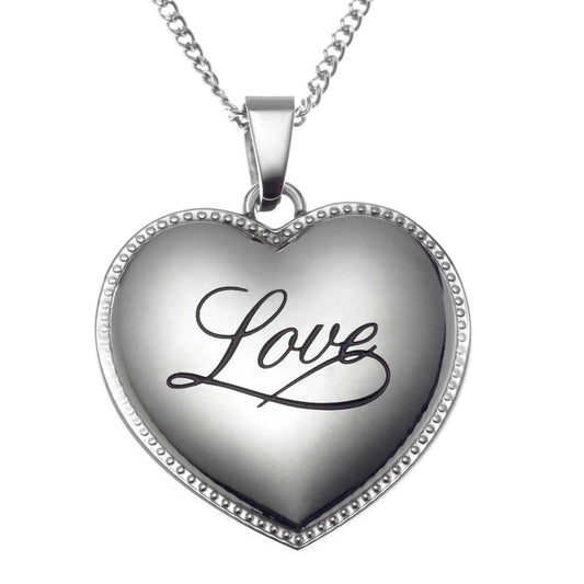 Love Heart Pendant Necklace Pendants 23 Joyful Sentiments