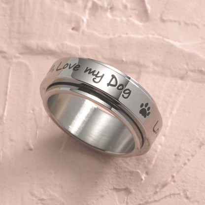 Love Me Spinner Ring Rings 23 Joyful Sentiments