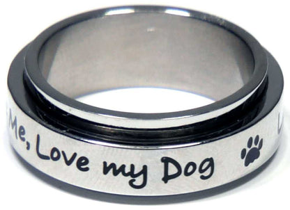 Love Me Spinner Ring Rings 23 Joyful Sentiments