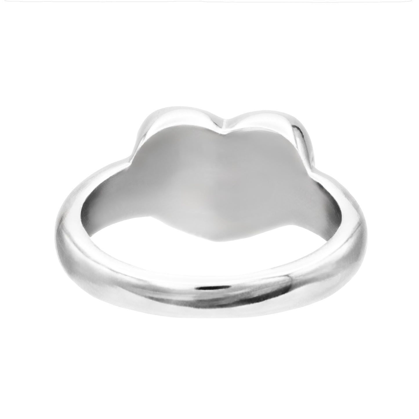 Small Heart Shaped Ring for Women Fashion Stainless Steel Jewelry for Women Girls Valentine's Day Gift for Women