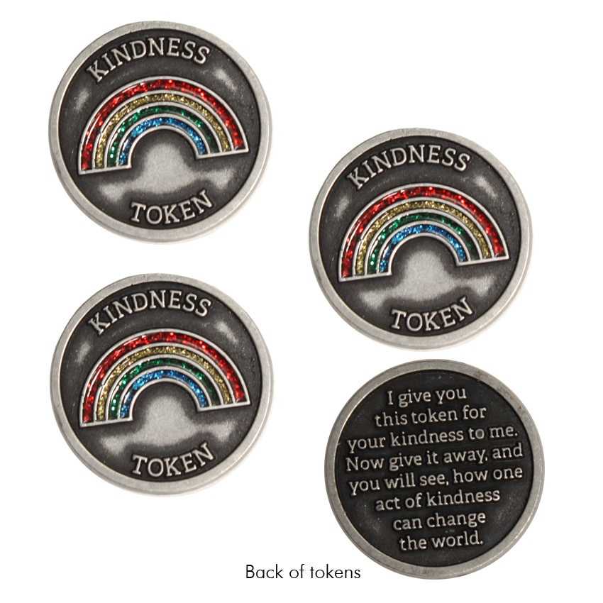 Rainbow Kindness Tokens, Set of 3 Shop All 7.99 Joyful Sentiments