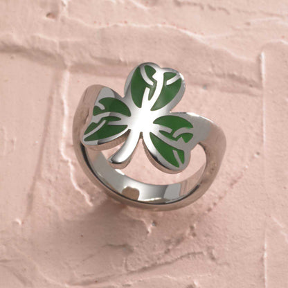 Shamrock Thumb Ring Shop All 20 Joyful Sentiments